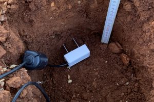 Instalación del sensor de humedad del suelo